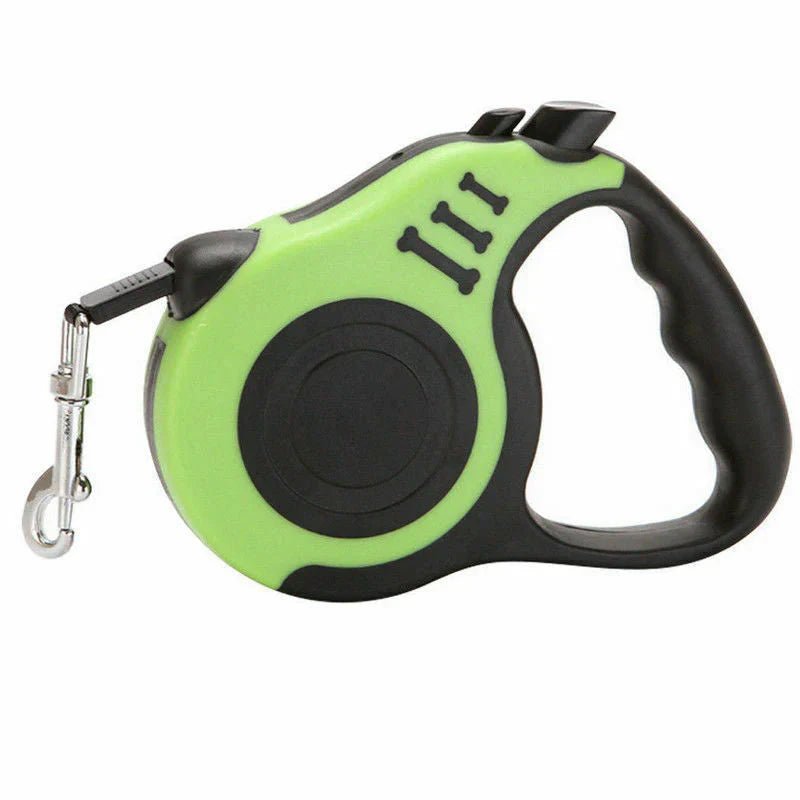 Automatic Retractable Dog Leash - Dual Size Options with Brake & Lock Safety System para mascotas - Petzen