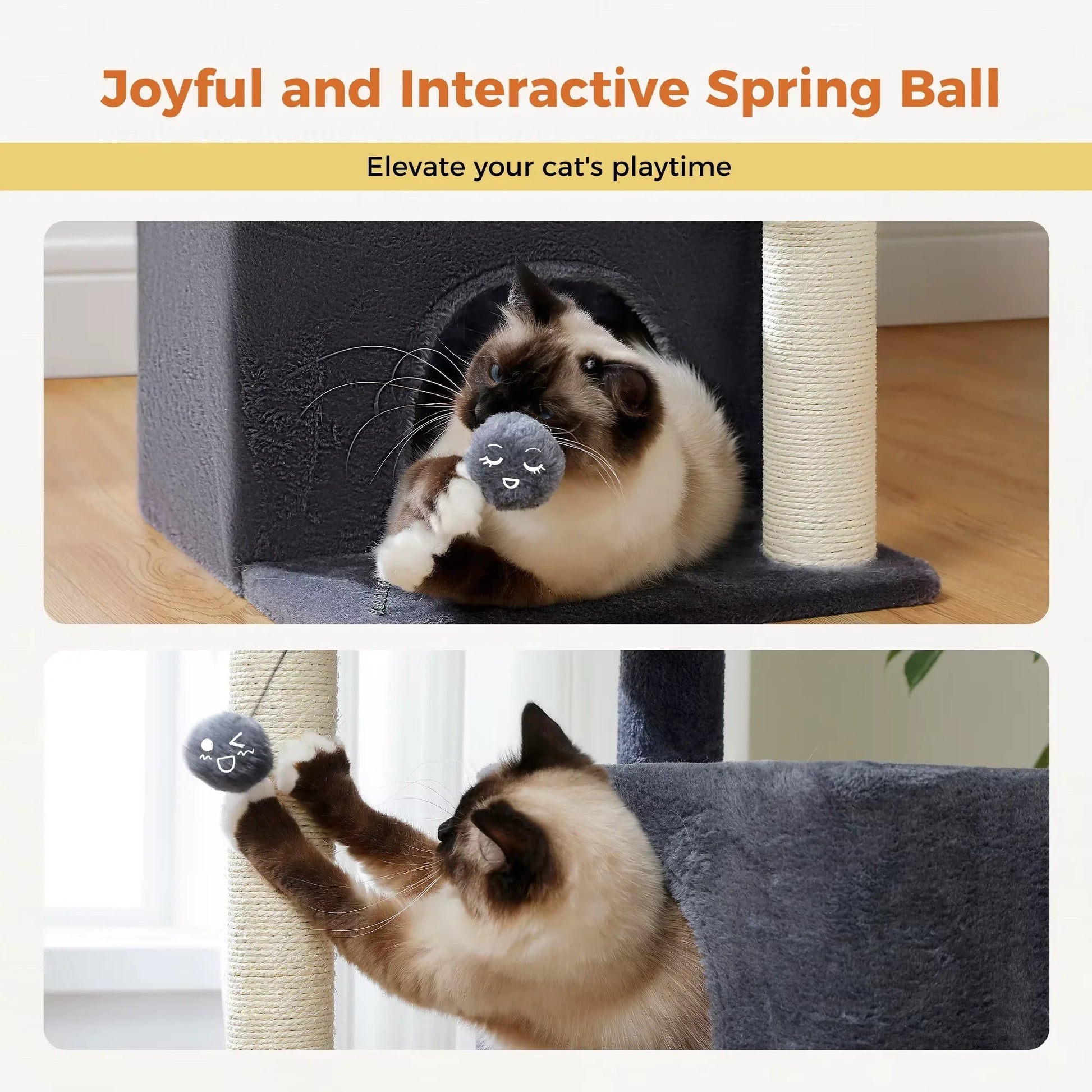 Cat Tree for Large Cats Cat Tower for Indoor para mascotas - Petzen