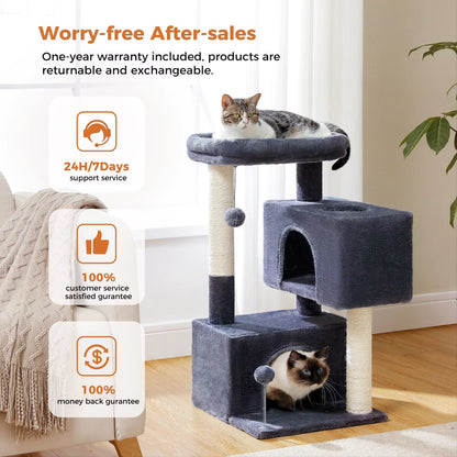 Cat Tree for Large Cats Cat Tower for Indoor para mascotas - Petzen
