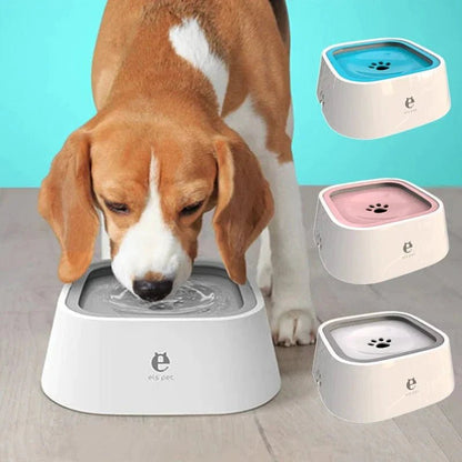 Dog Drinking Water Bowl with Floating Design - Non - Wetting, Non - Skid, Large Capacity para mascotas - Petzen