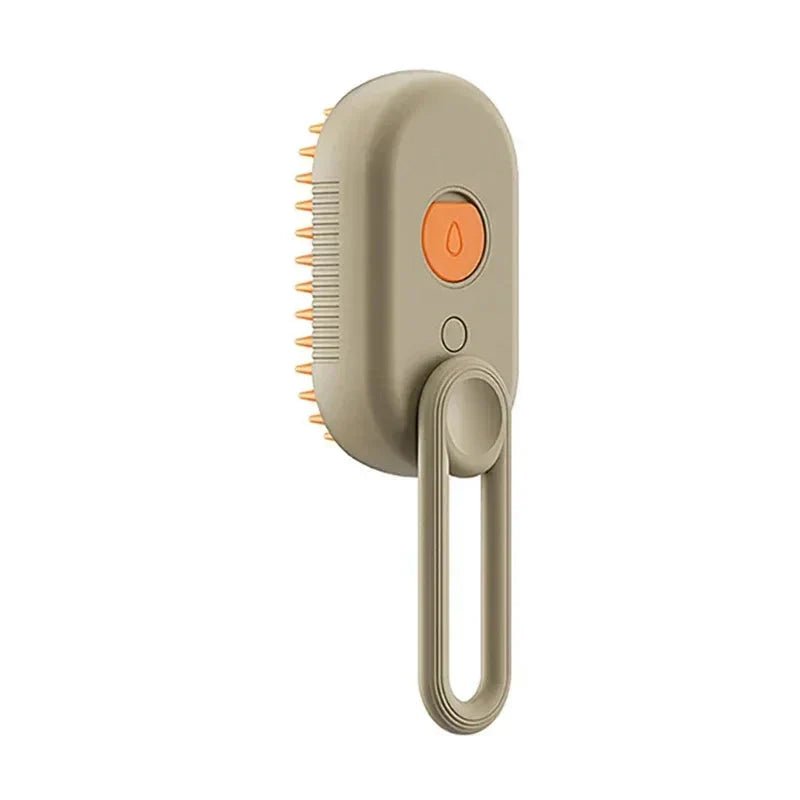 Electric Cat Steam Brush – 3 - In - 1 Pet Grooming Comb with Water Spray for Cats and Dogs, USB Rechargeable para mascotas - Petzen