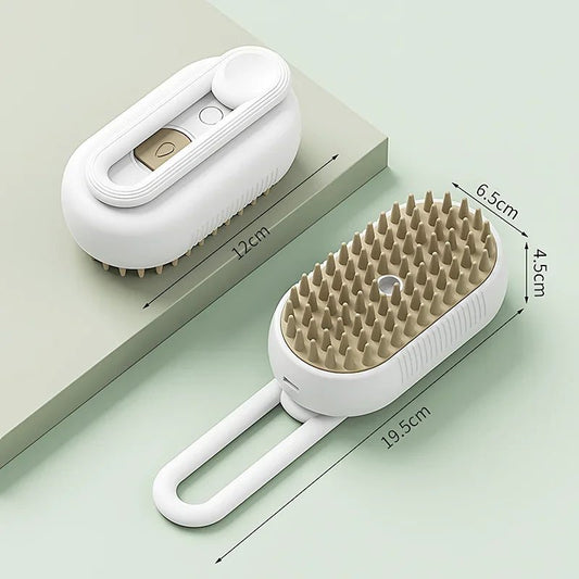 Petzen CalmBrush™ | 3 - in - 1 Steam Grooming Brush for Cats para mascotas - Petzen