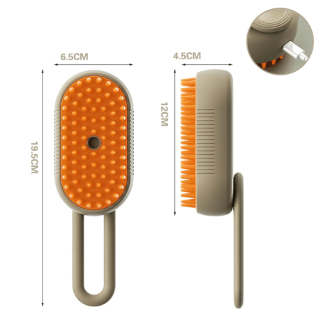 Petzen CalmBrush™ — Calm Grooming for Modern Cats para mascotas - Petzen